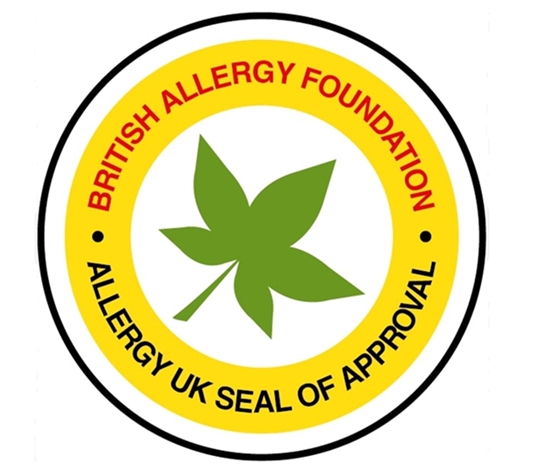 ALLERGY UK英国过敏协会认证